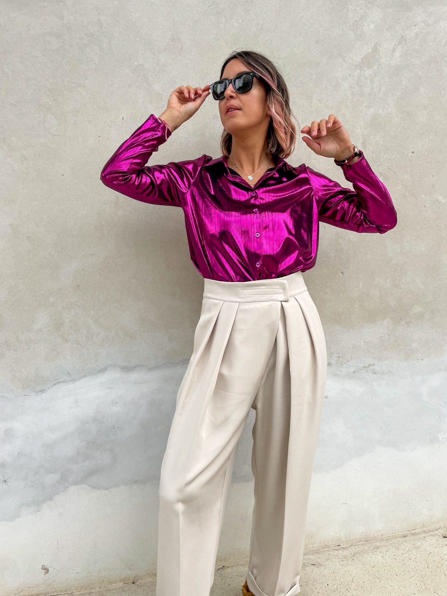 Camicia Flex Fucsia - immagine 6