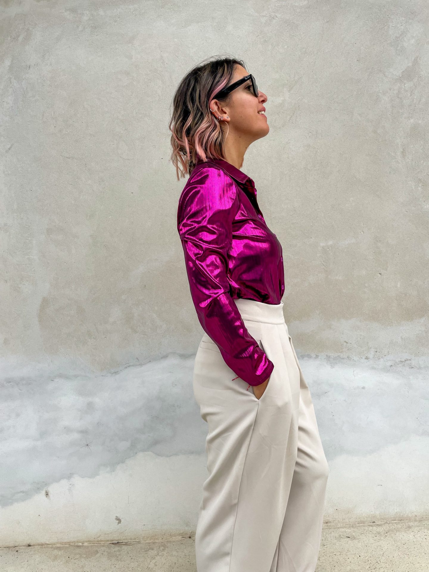 Camicia Flex Fucsia - immagine 5