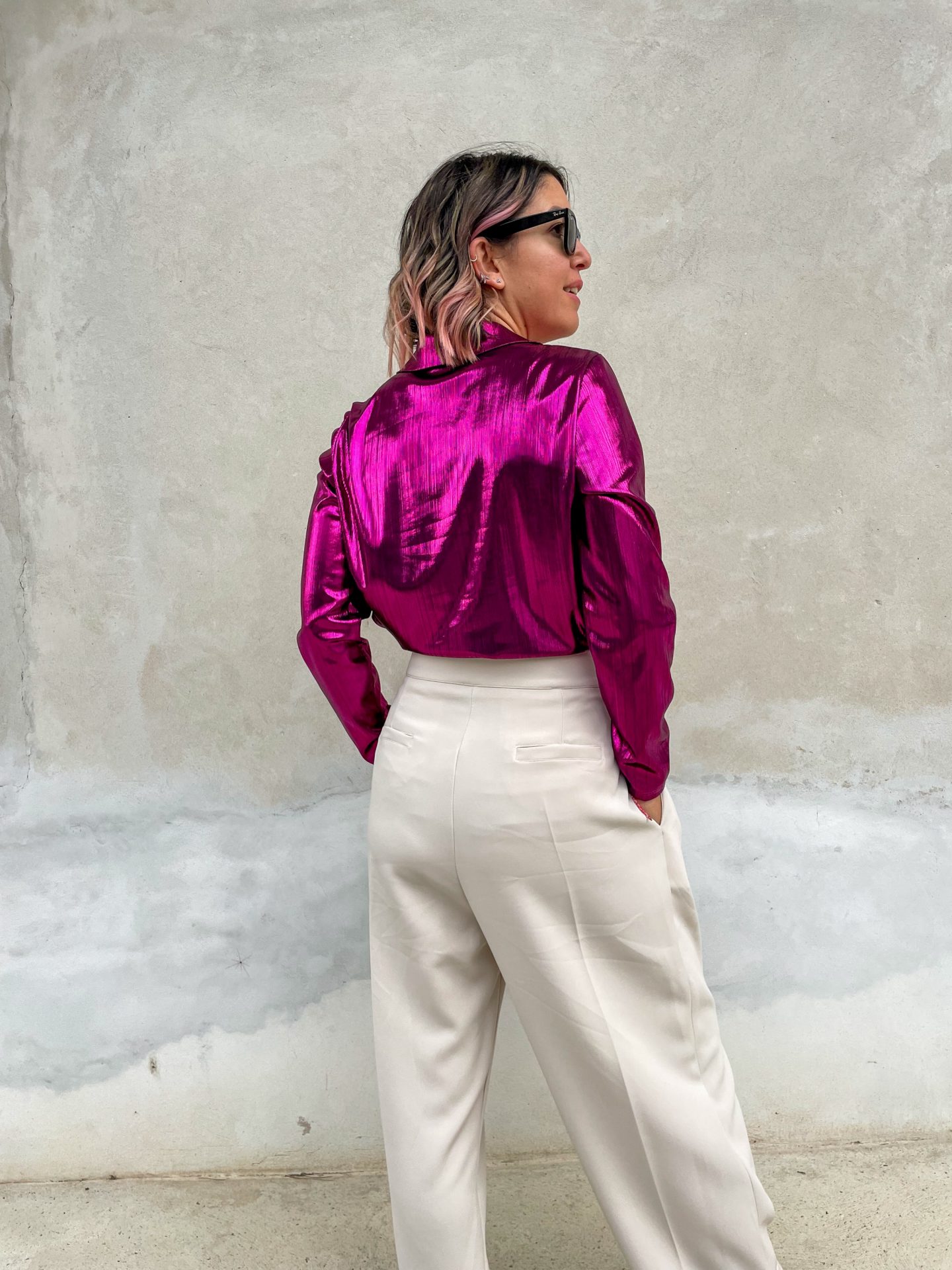 Camicia Flex Fucsia - immagine 4