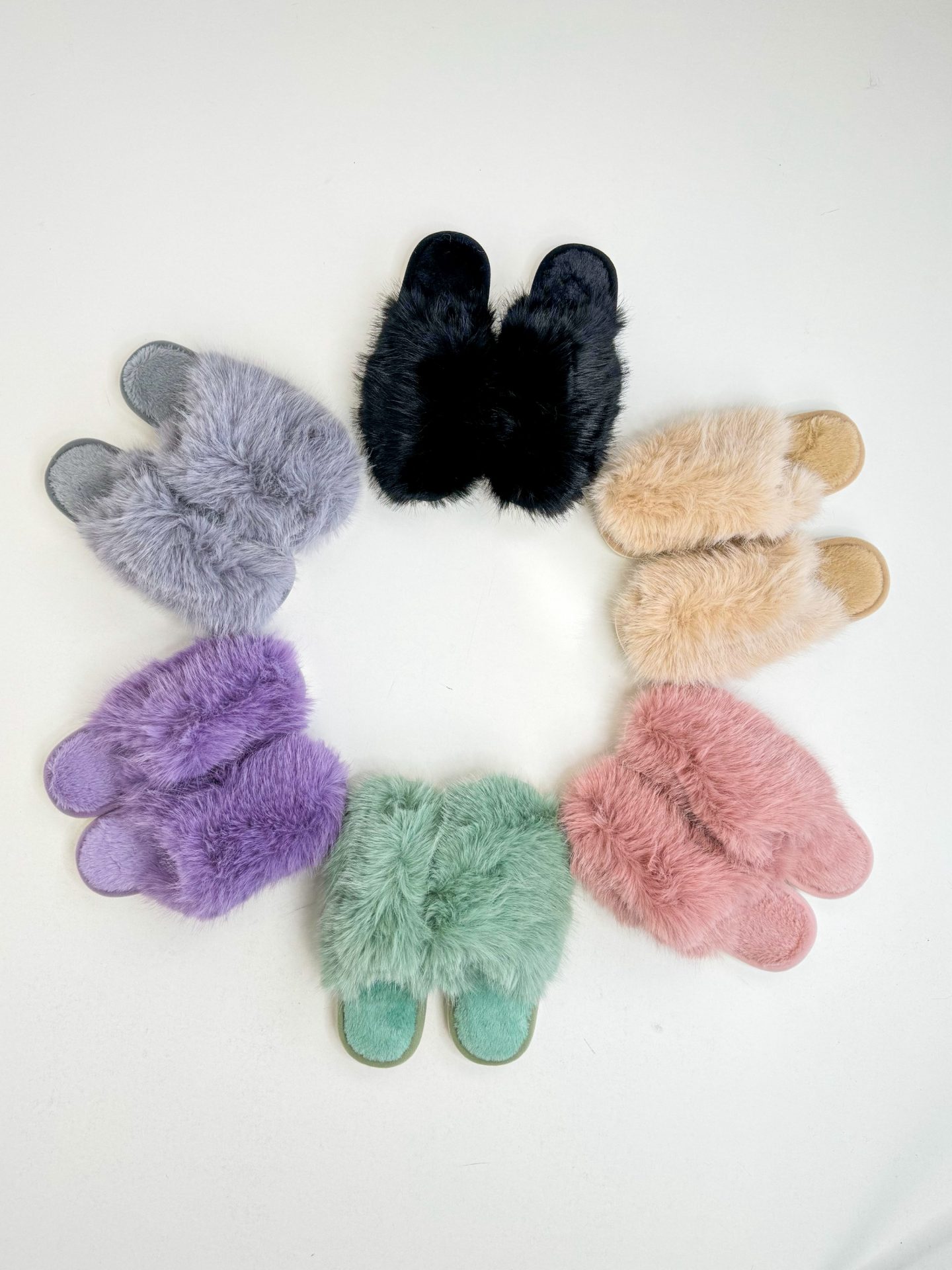 Slippers Eco-Pelliccia