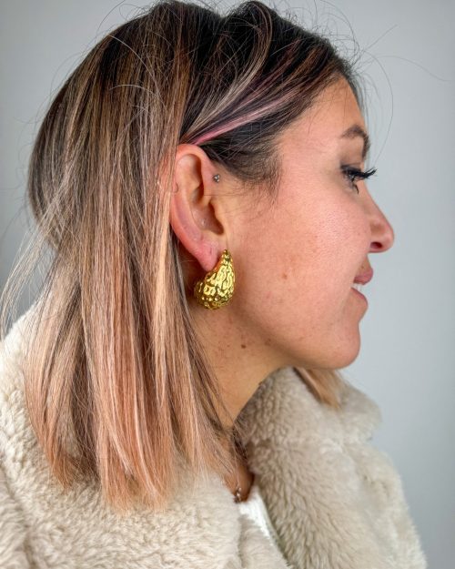 Orecchini New Drop (Argento e Oro)