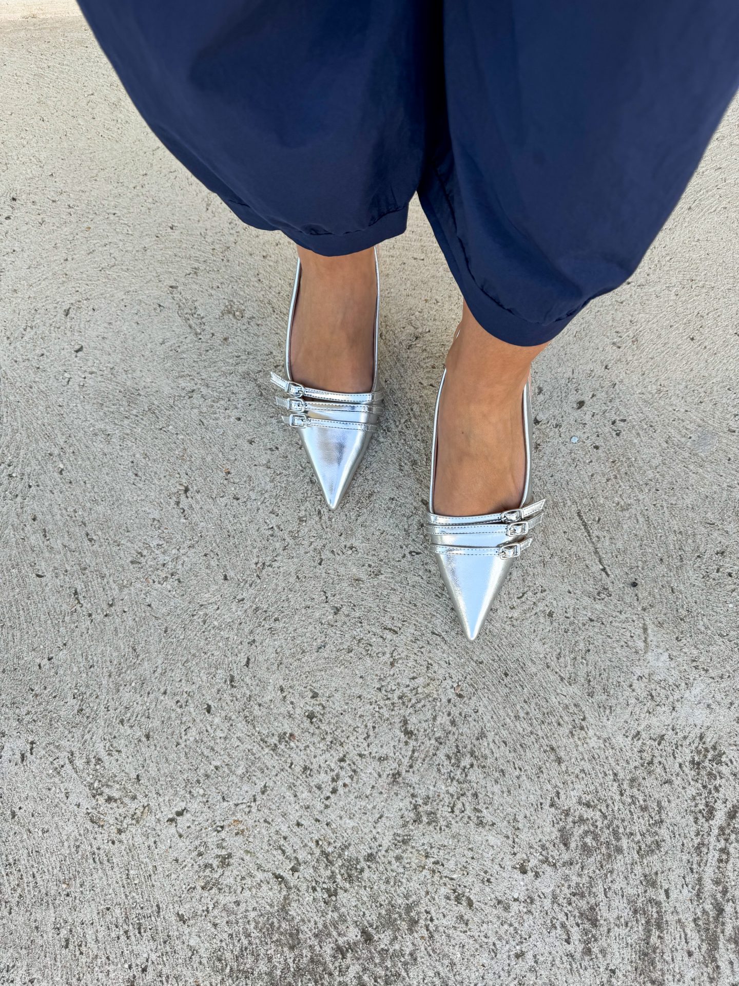 Slingback Zara Argento - immagine 2