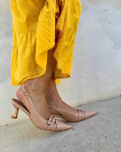 Slingback Zara Nude