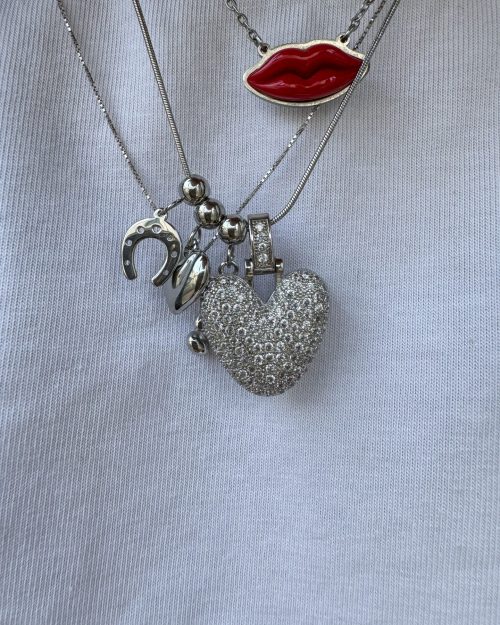 Ciondolo Cuore(Argento & Oro)