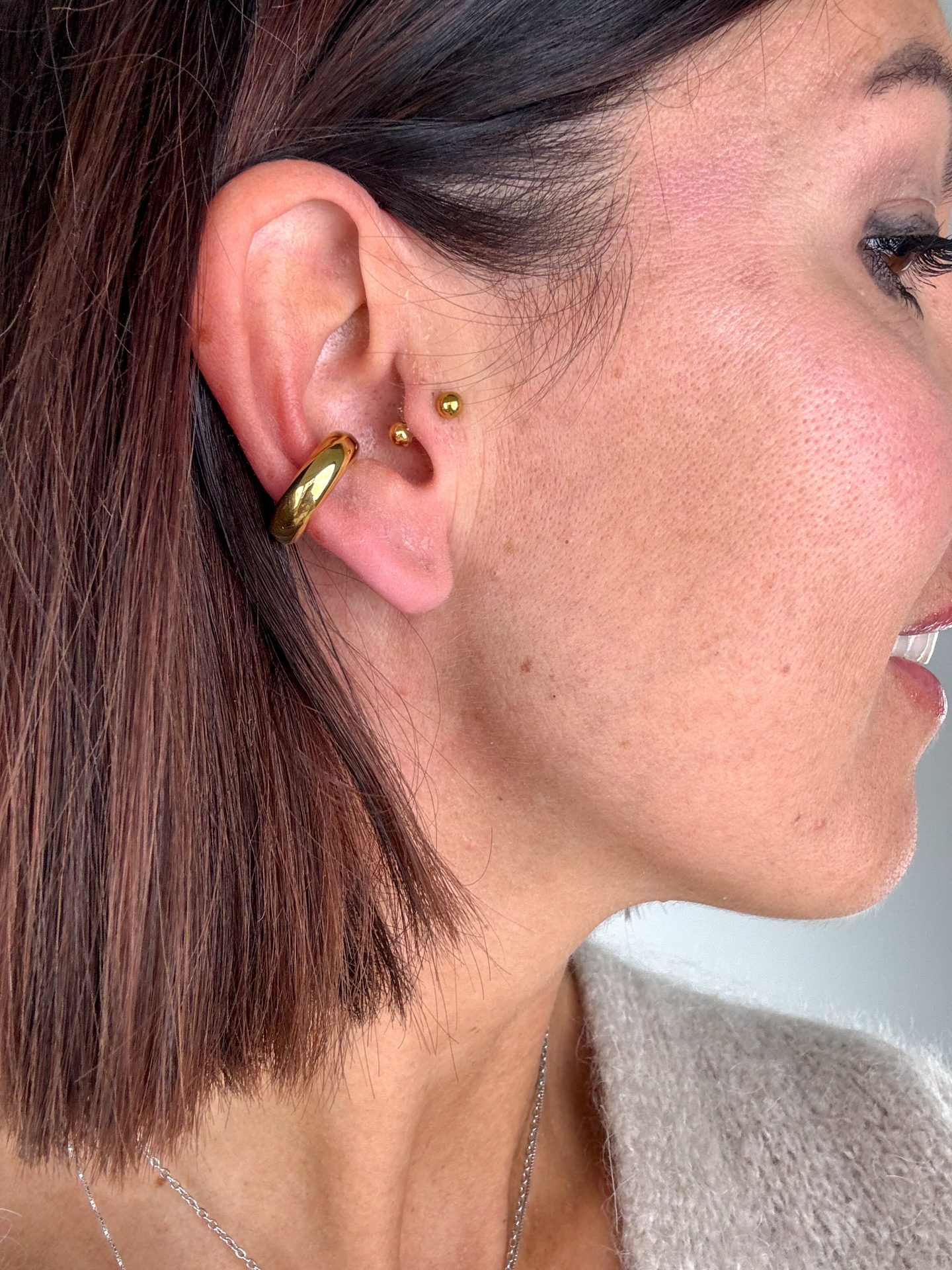 Earcuff Mini (Argento & Oro)