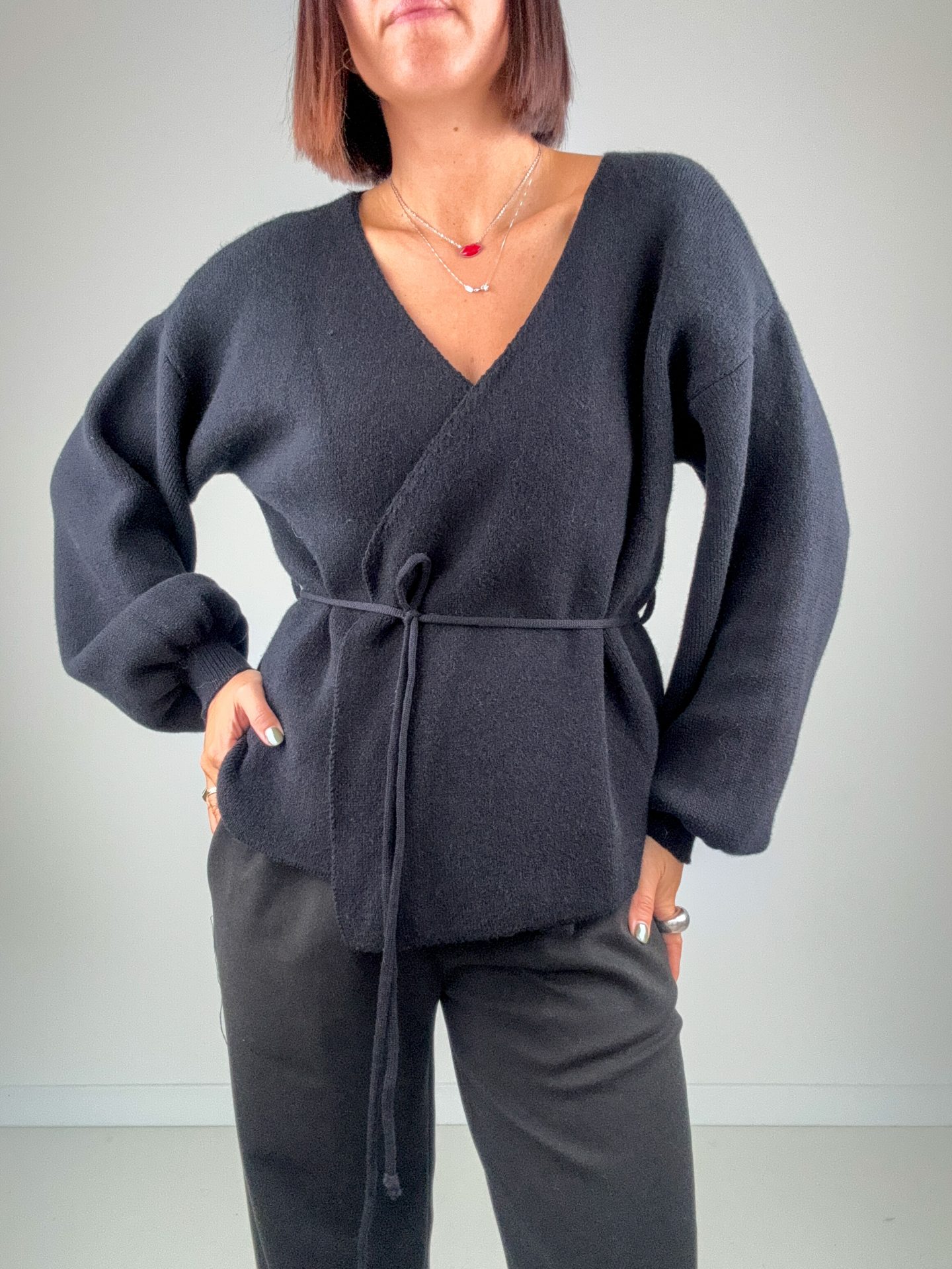 Cardigan Osaka Nero - immagine 2