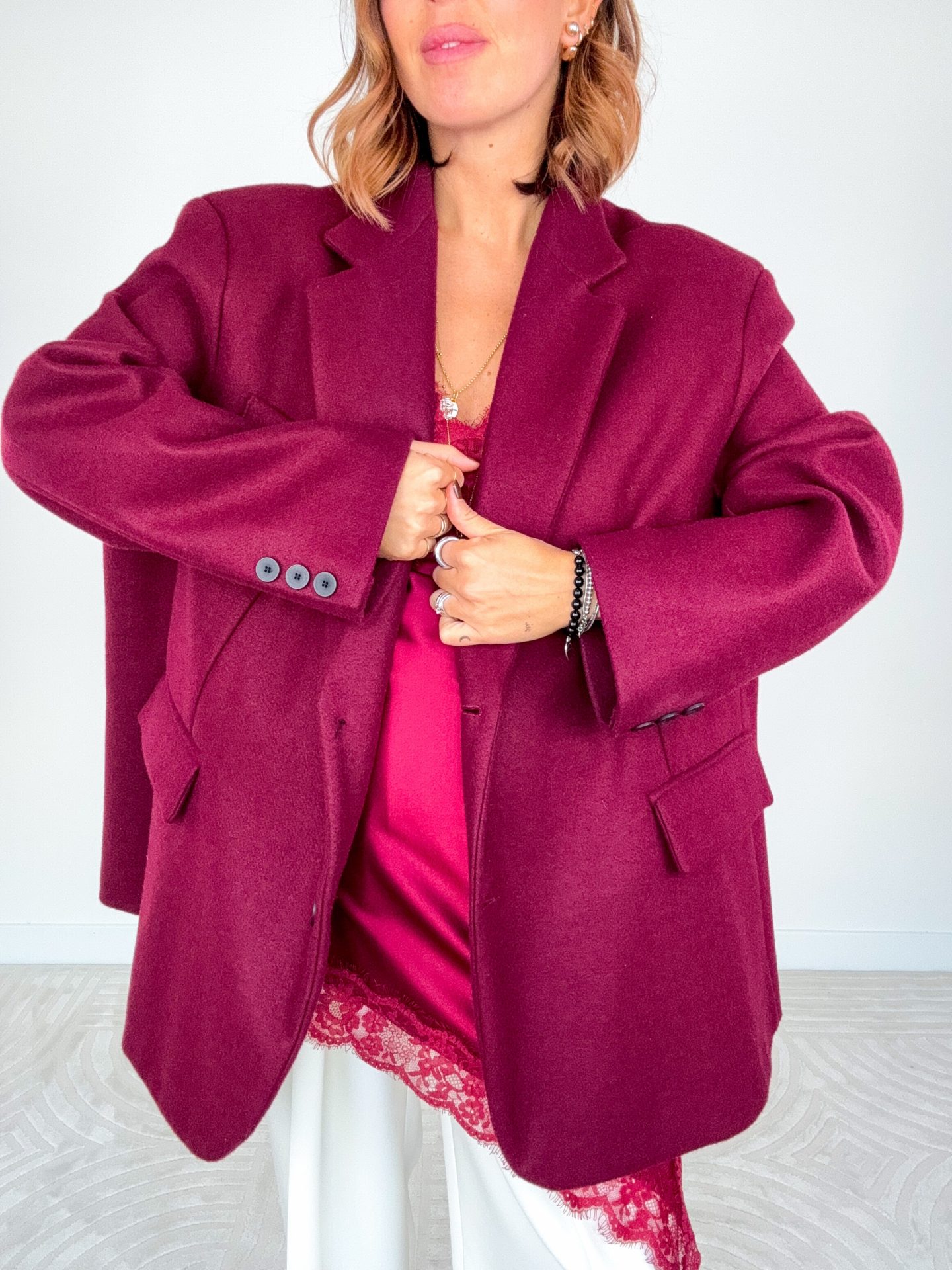 Giacca Stoccolma Borgogna - immagine 5