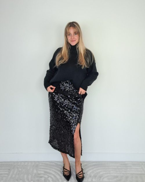 Longuette Olivia Nero