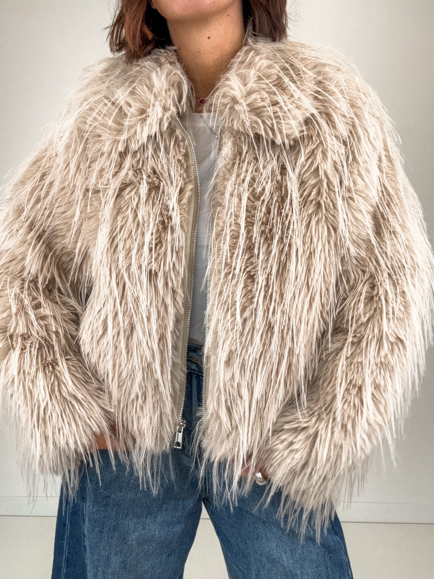 Eco Pelliccia Fedora Burro - immagine 4