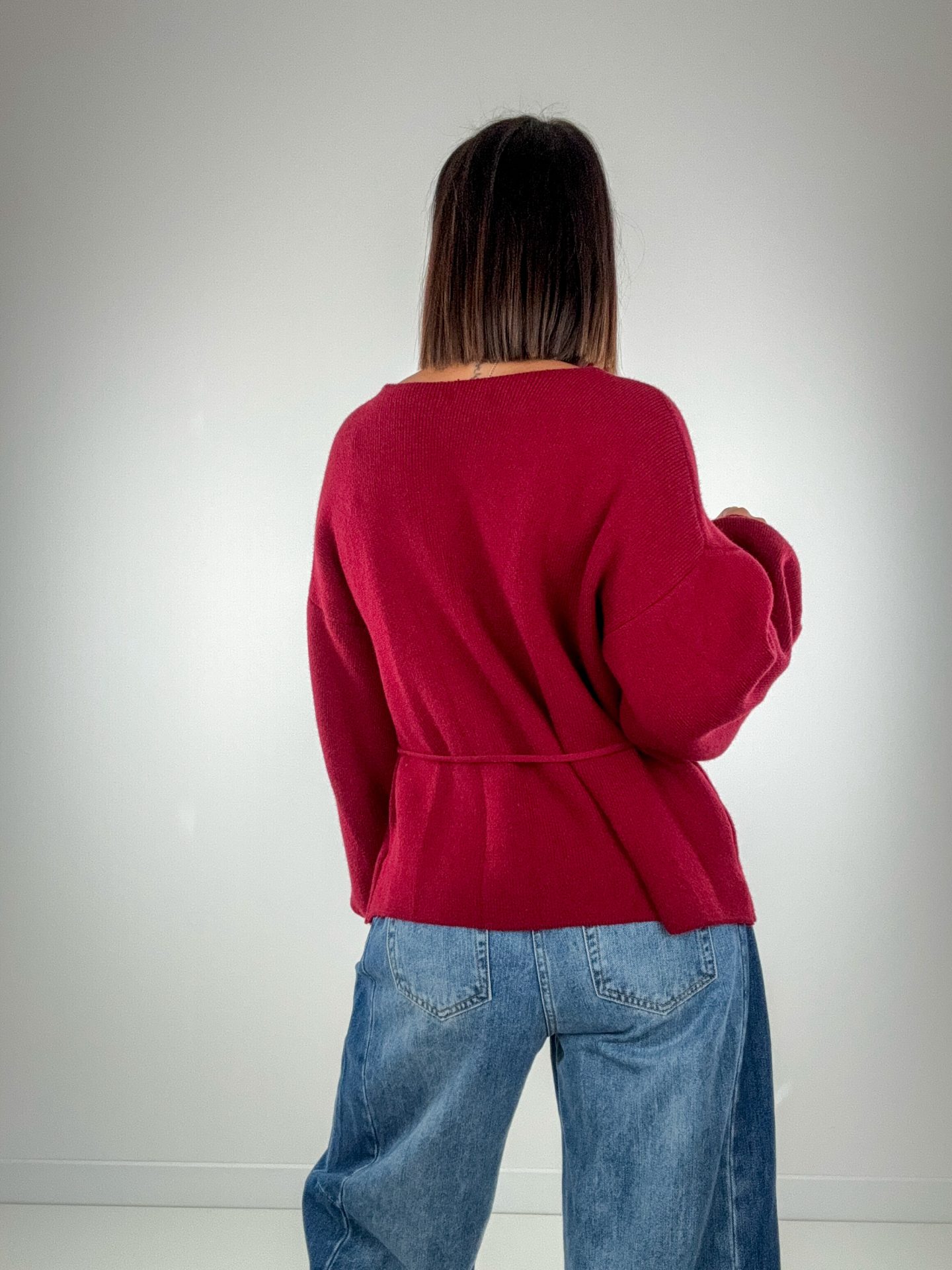 Cardigan Osaka Bordeaux - immagine 4