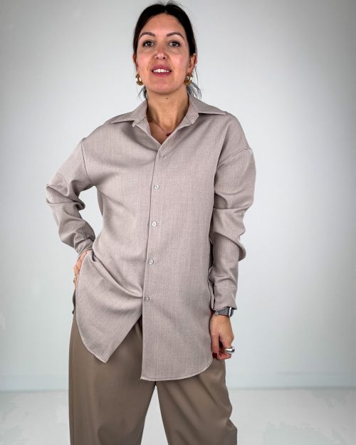 Camicia Via Col Vento Ecrù