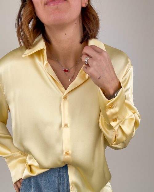 Camicia Scivola Giallo