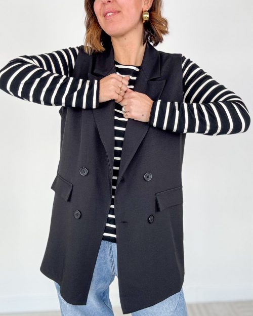 Gilet Patrizia Nero