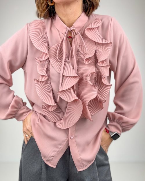 Camicia Oscar Rosa
