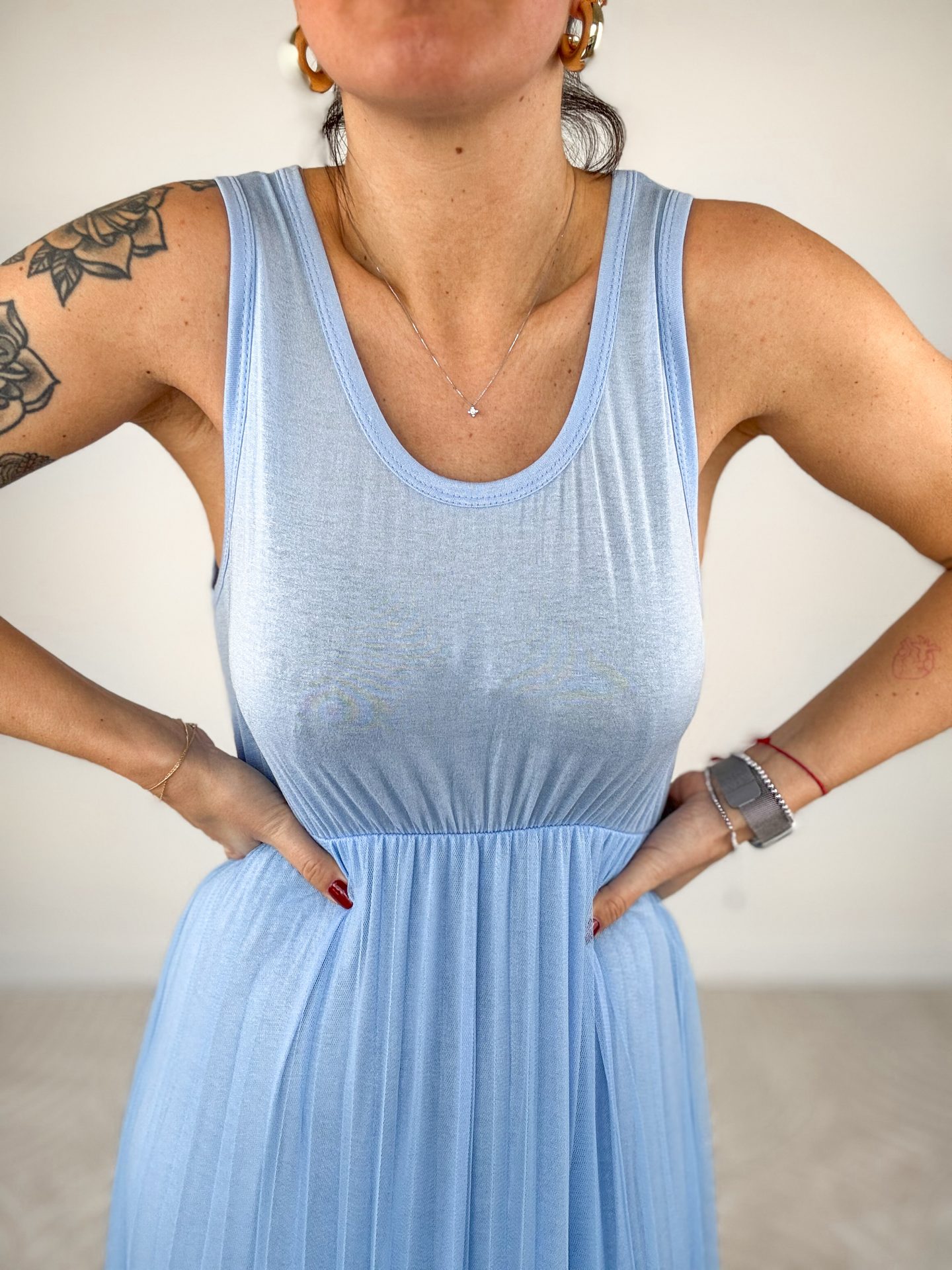 Abito Colette Azzurro - immagine 3