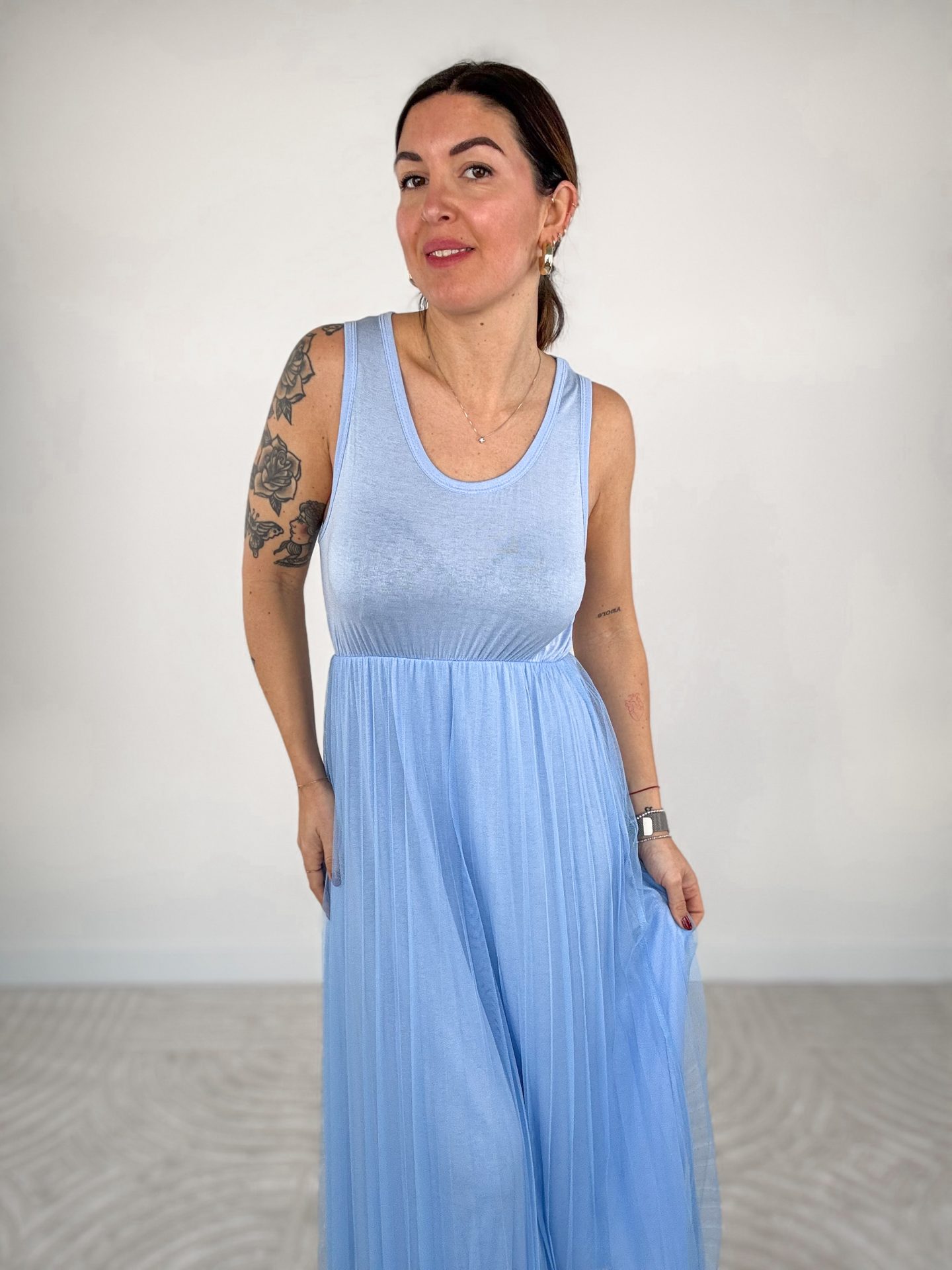 Abito Colette Azzurro - immagine 6