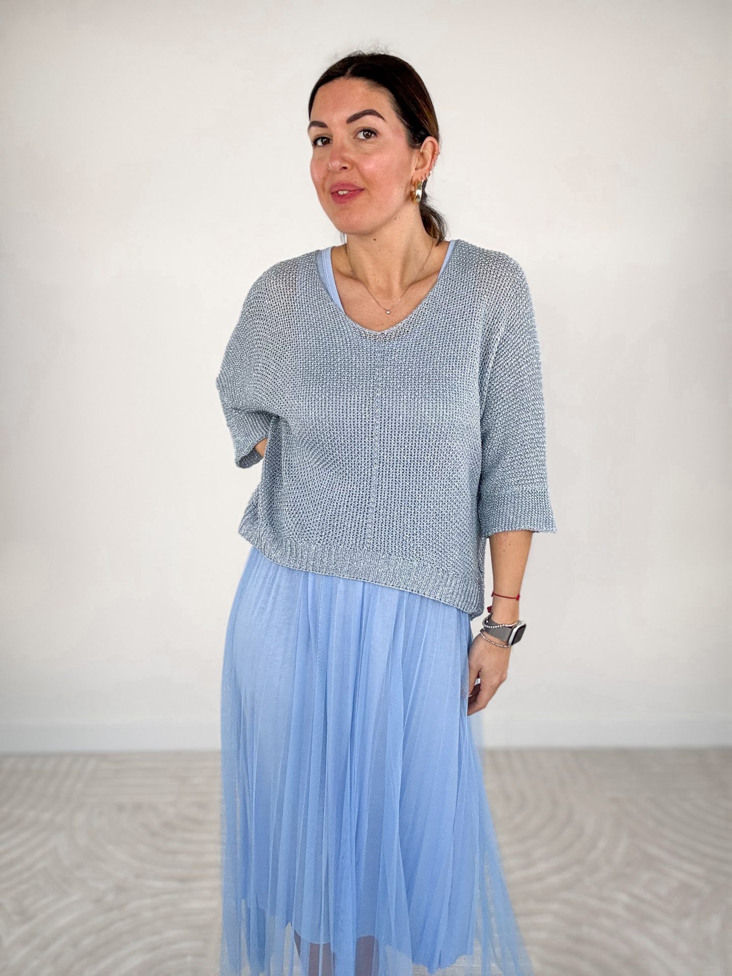 Abito Colette Azzurro - immagine 10