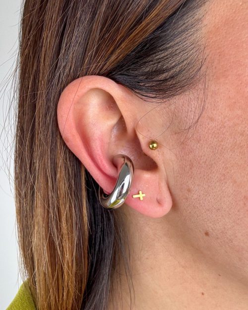 Earcuff Regular (Argento & Oro) - Argento