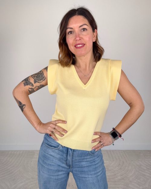 Gilet Moira Giallo
