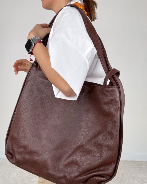 Borsa Zaino Vera Pelle Moro