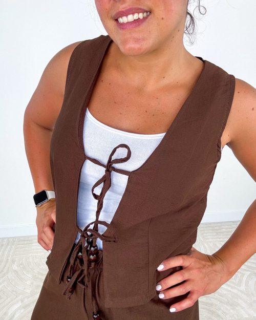 Gilet Giuditta Ciocco