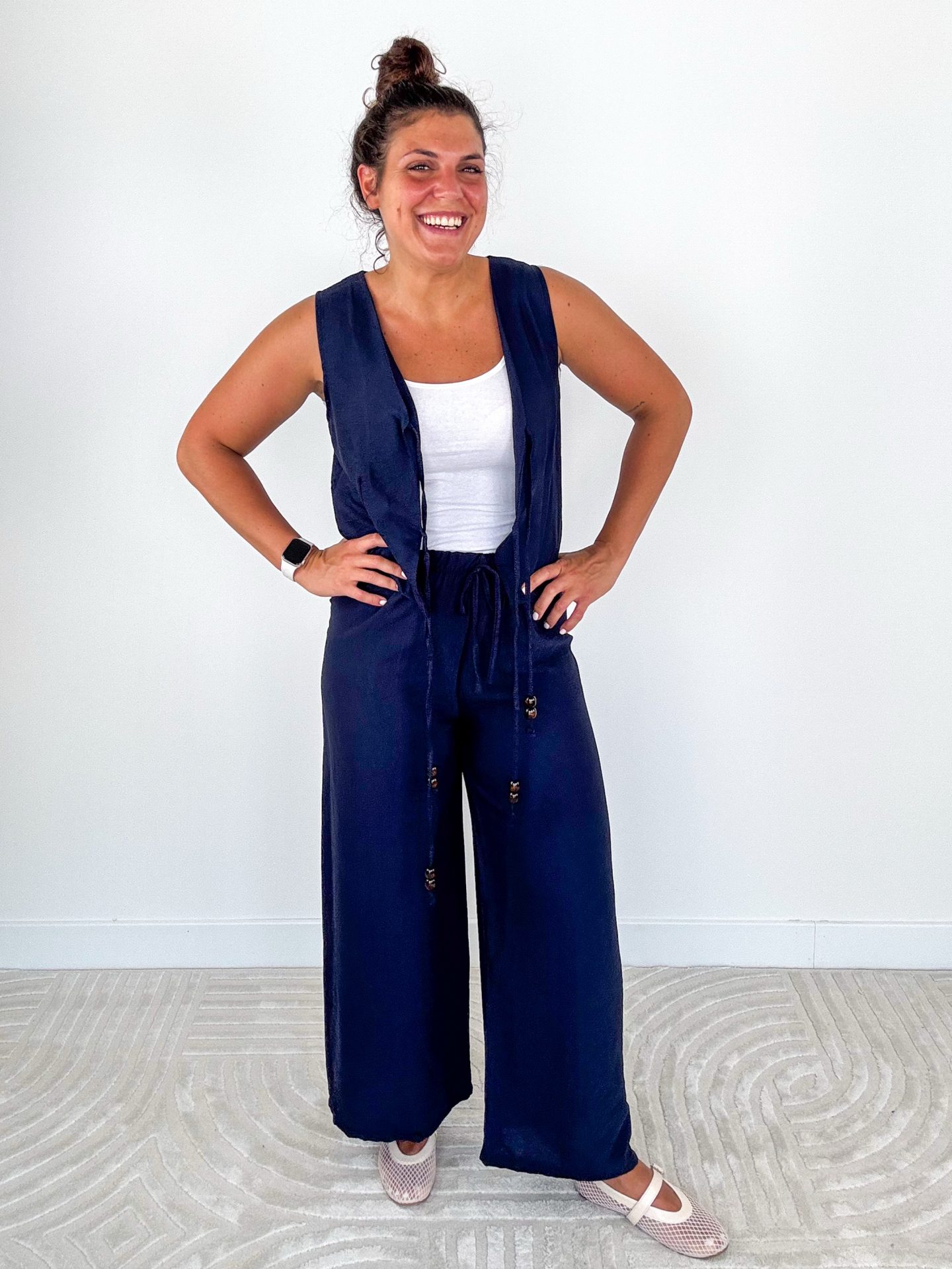 Panta Giuditta Navy - immagine 7