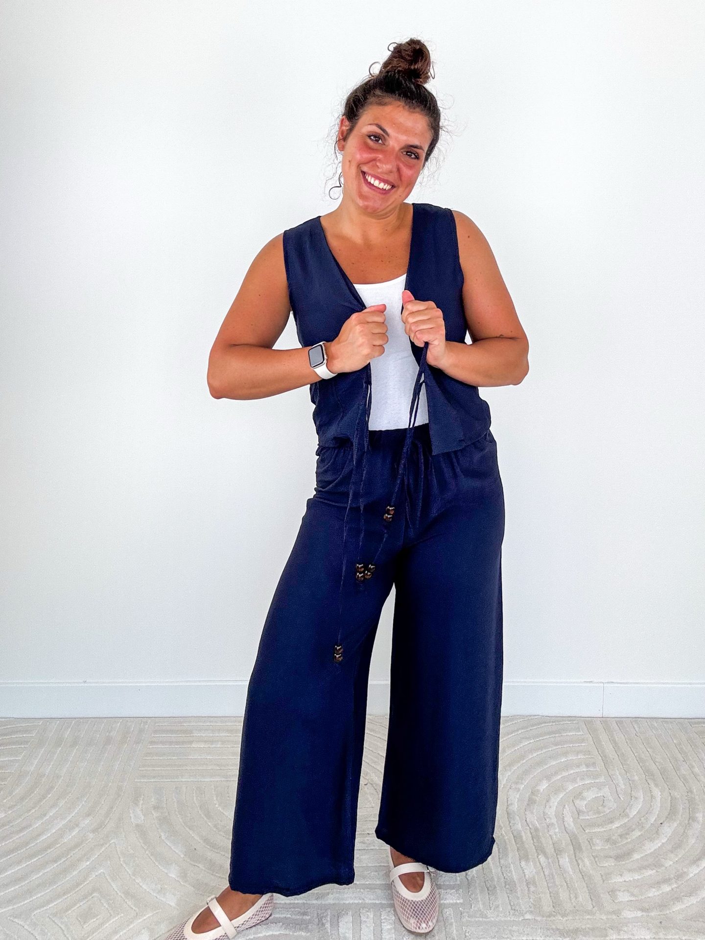 Panta Giuditta Navy - immagine 6