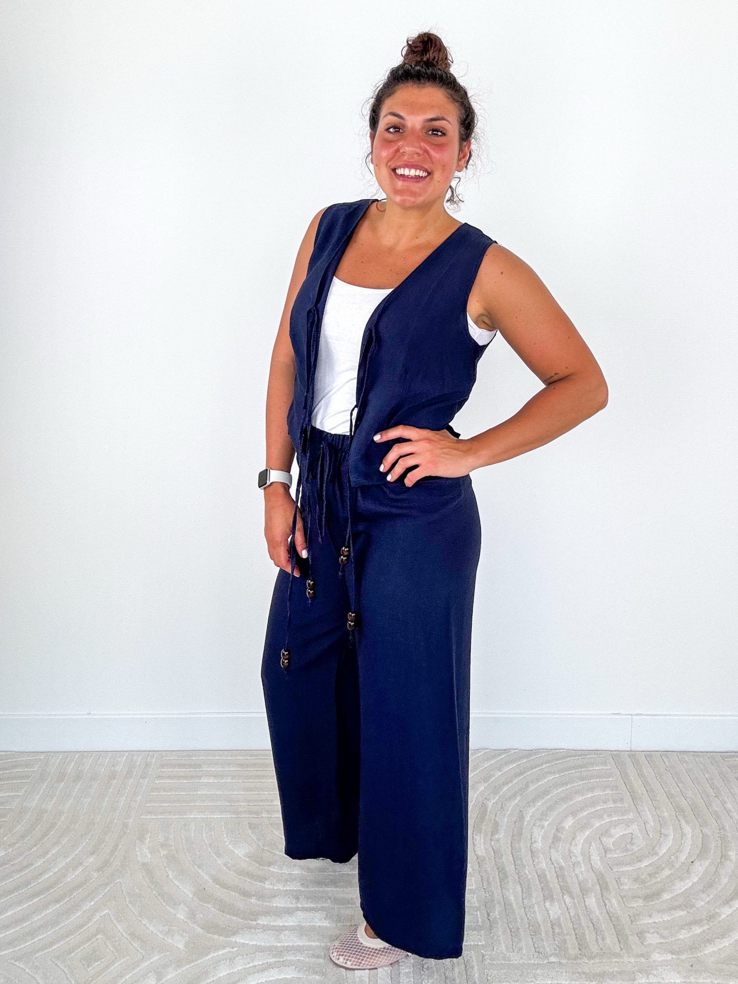 Panta Giuditta Navy - immagine 5