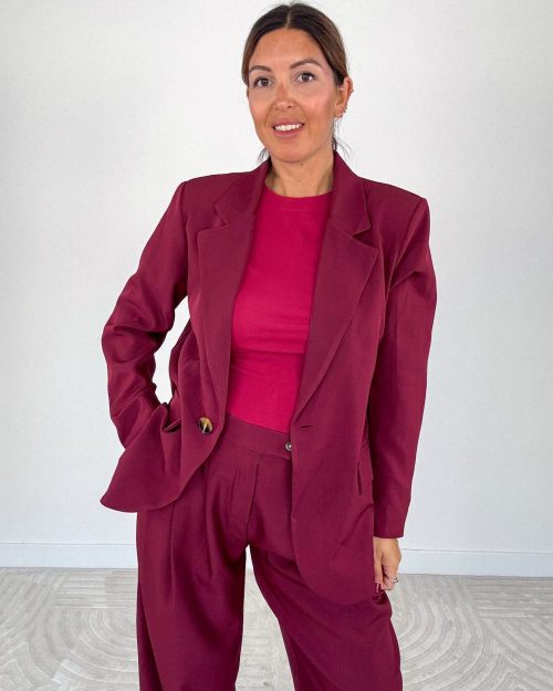 Blazer Dalida Bordeaux