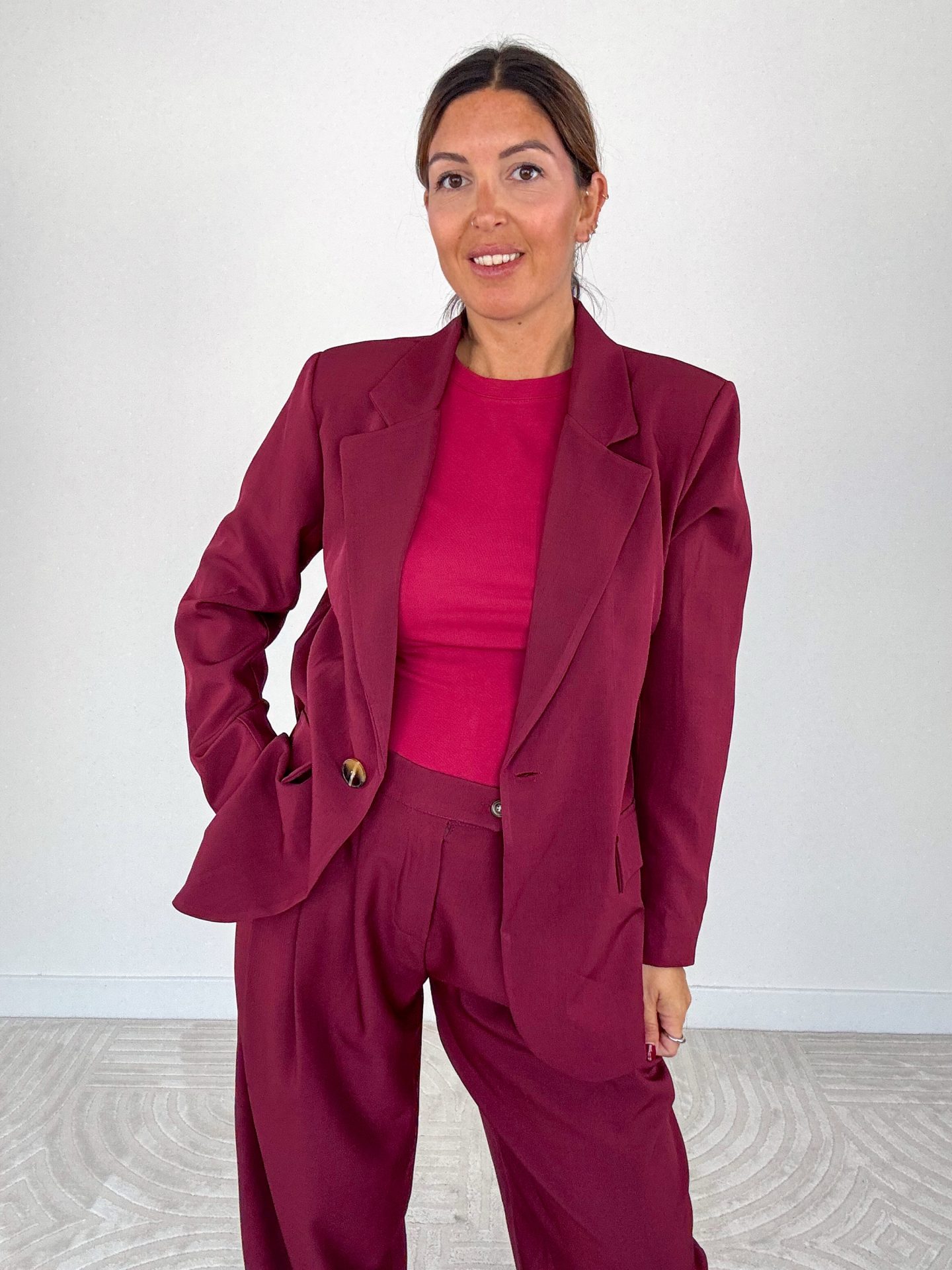 Blazer Dalida Bordeaux