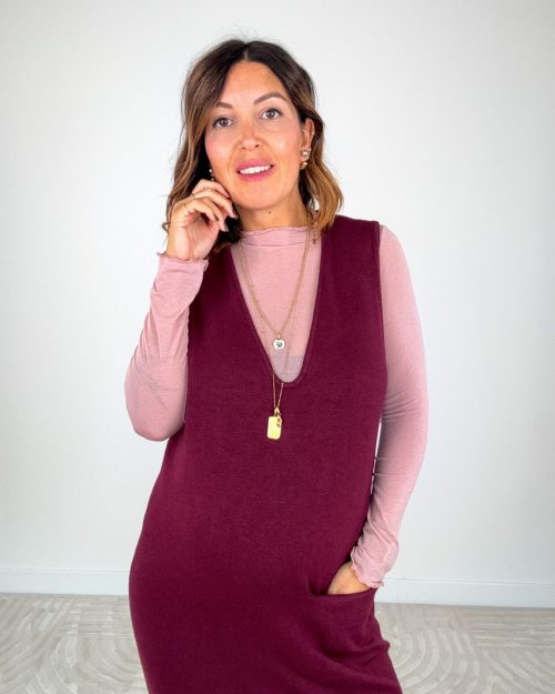 Abito Casacca Bordeaux