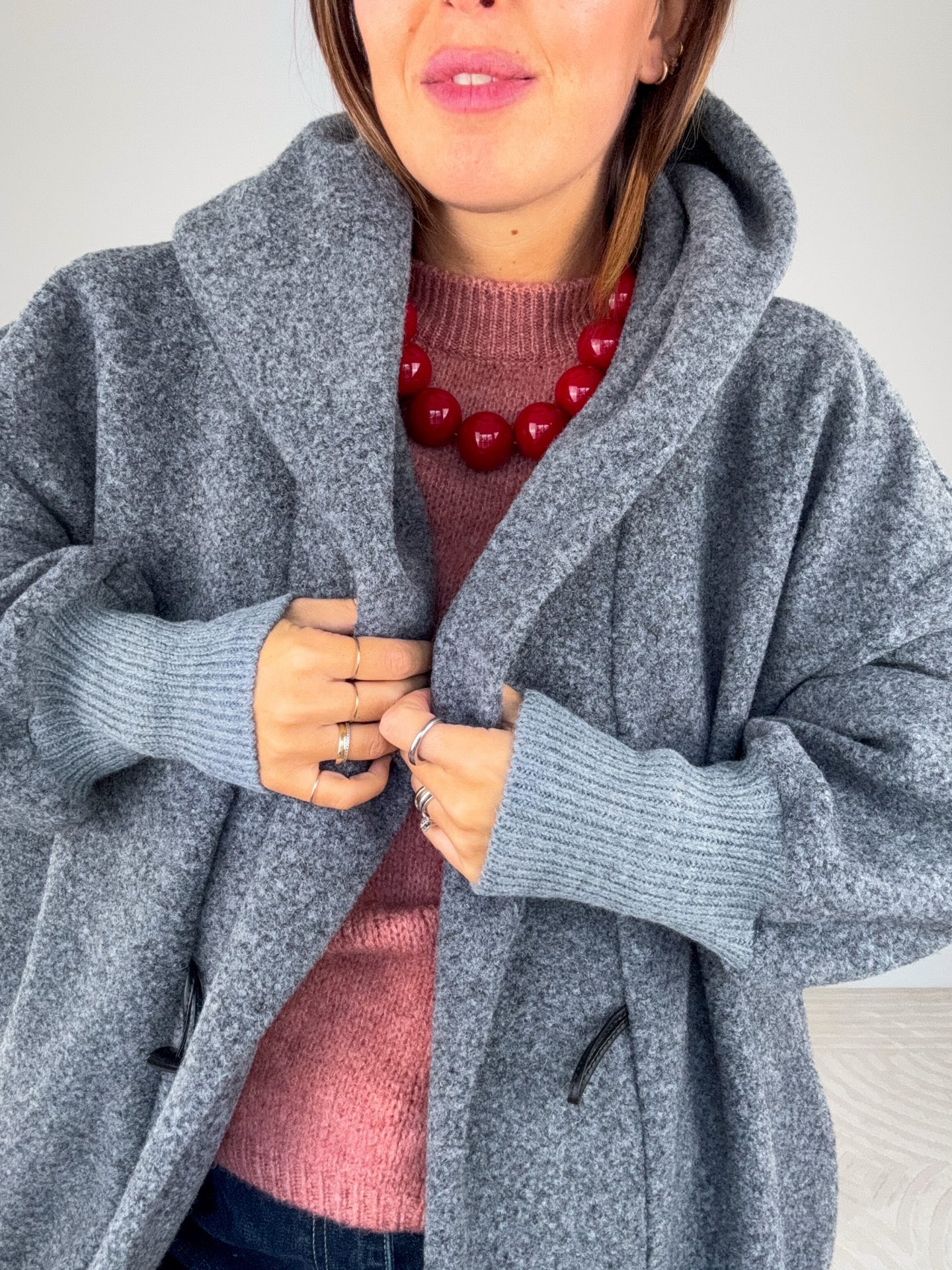 Cappotto Drusilla Grigio - immagine 7