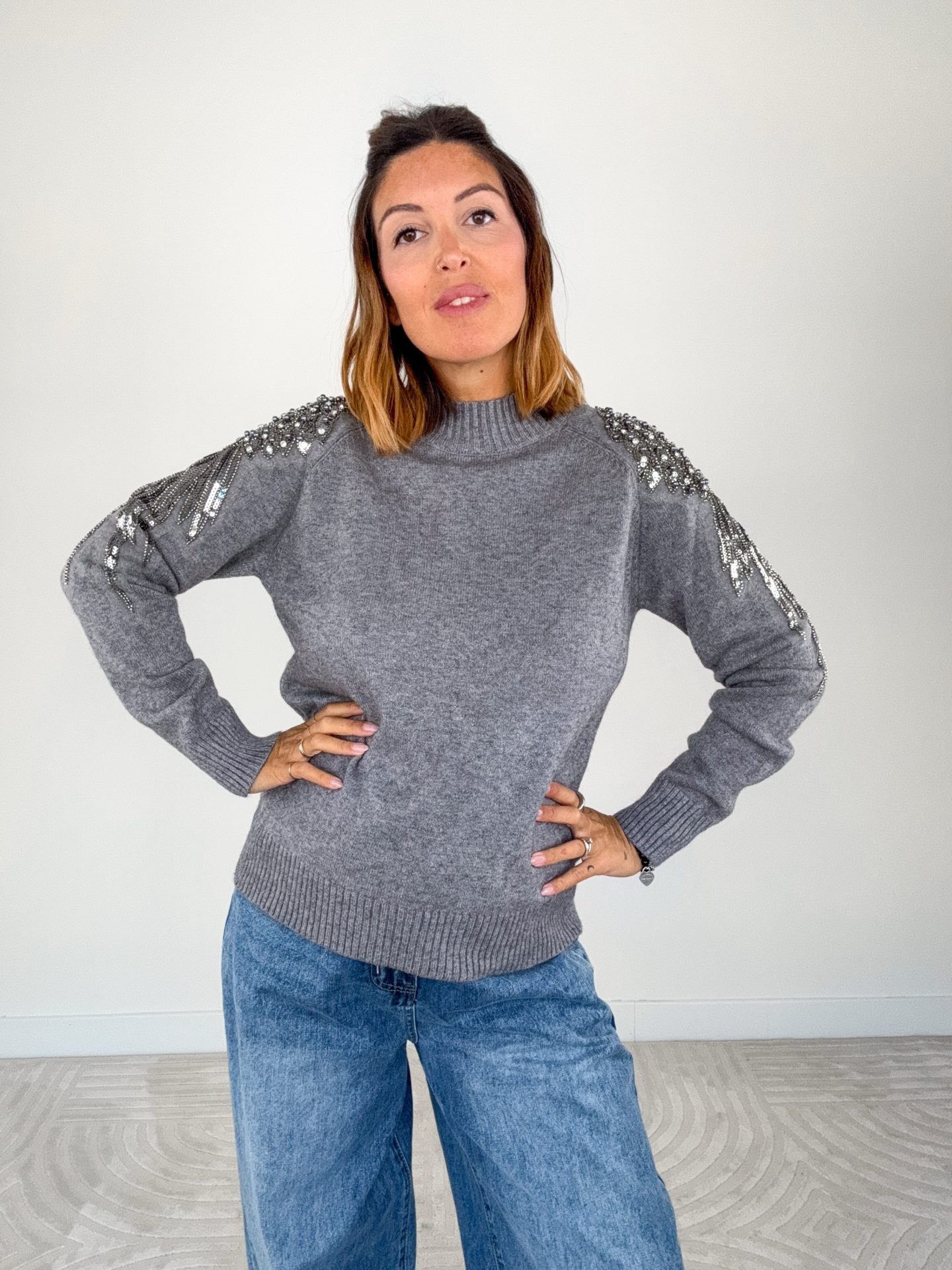 Pull Meraviglia Grigio - immagine 3