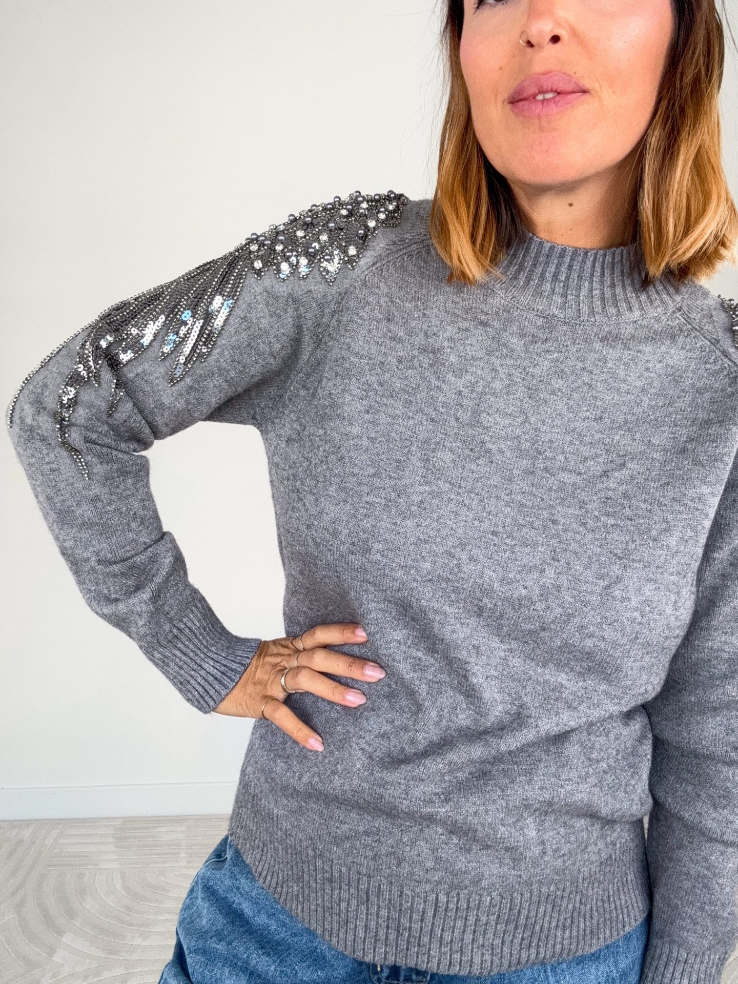 Pull Meraviglia Grigio