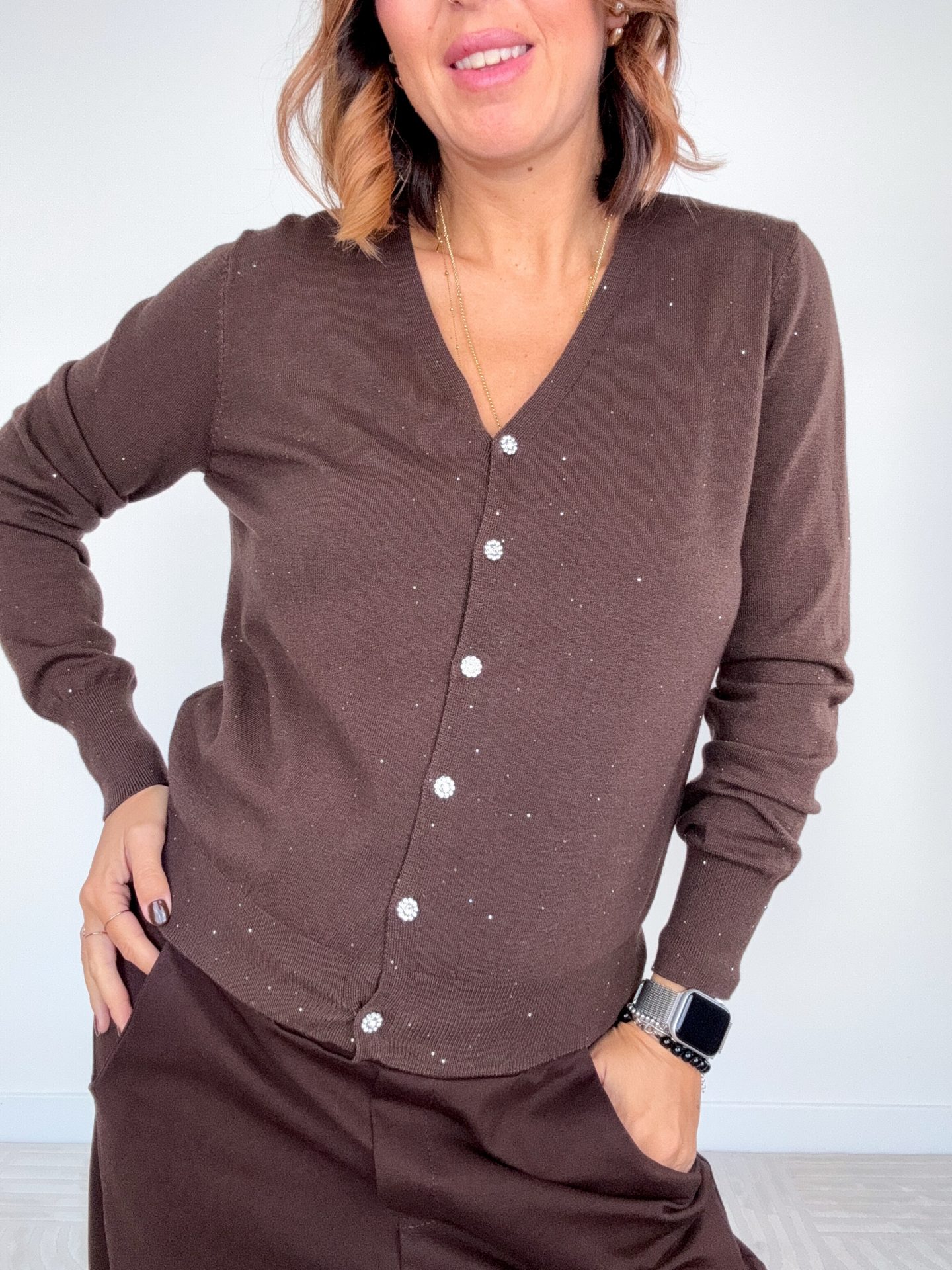 Cardigan Lurex Ciocco - immagine 3