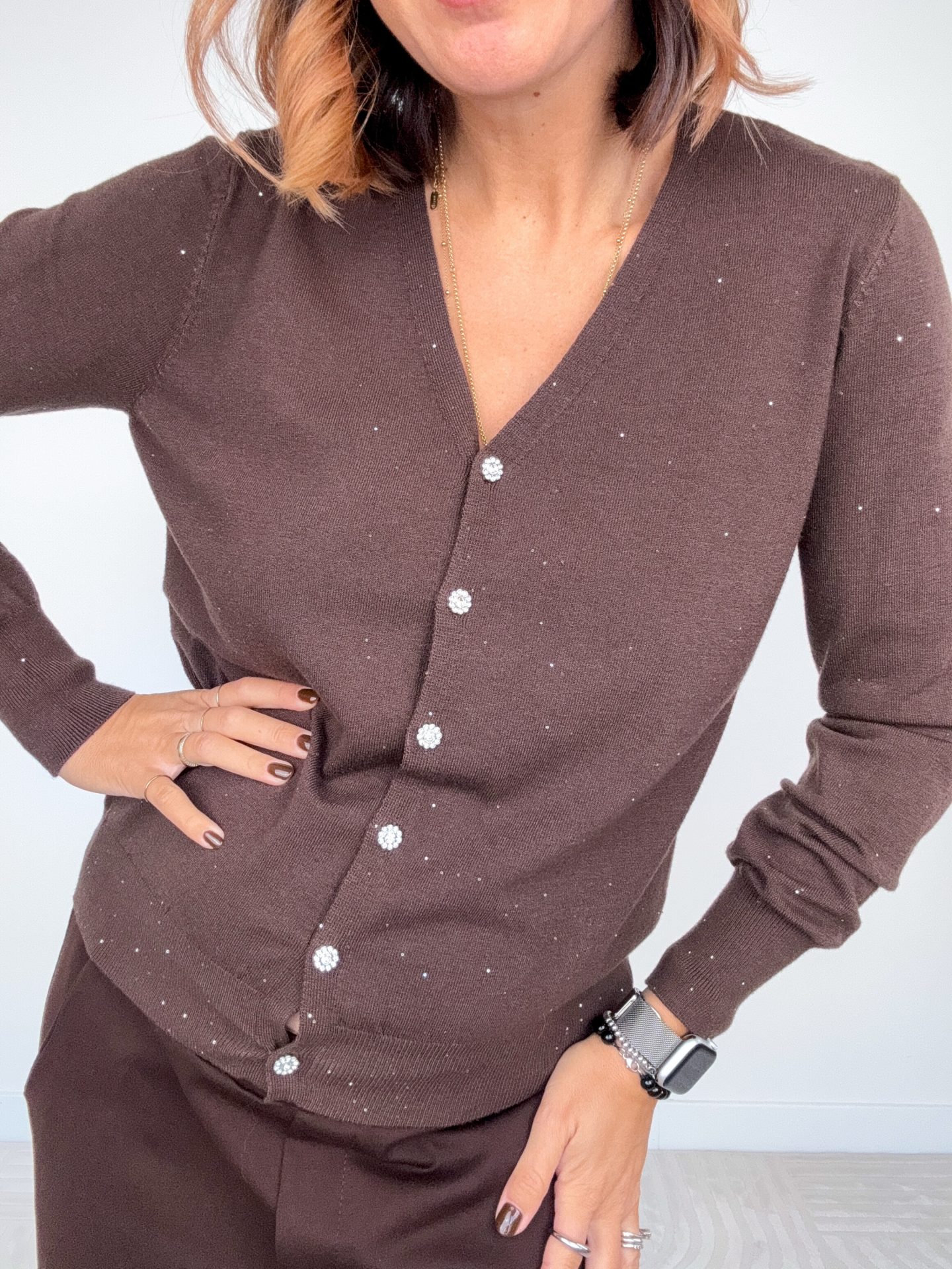 Cardigan Lurex Ciocco