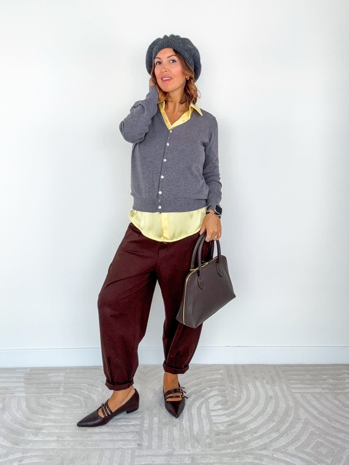 Cardigan Lurex Grigio - immagine 7