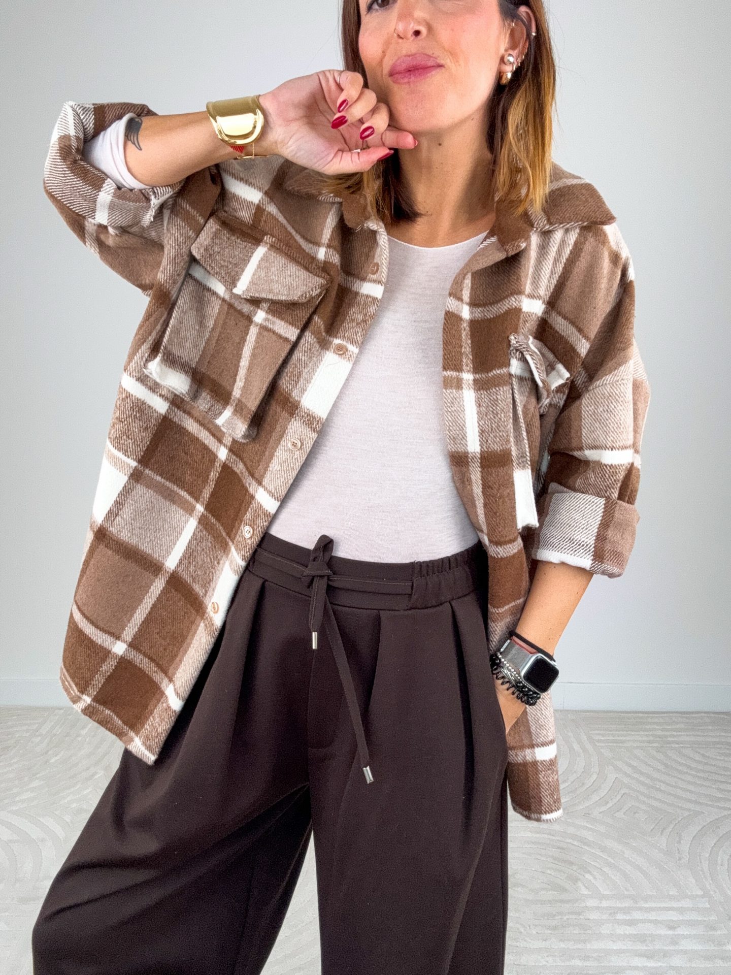 Camicia Regina Beige