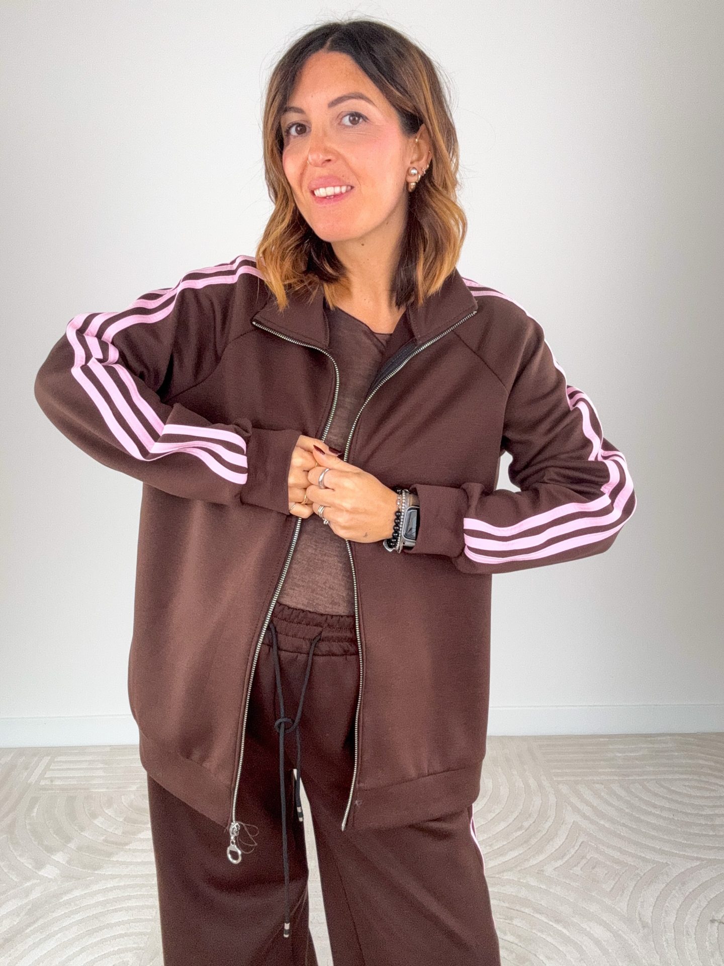 Felpa Stripes Ciocco - immagine 2