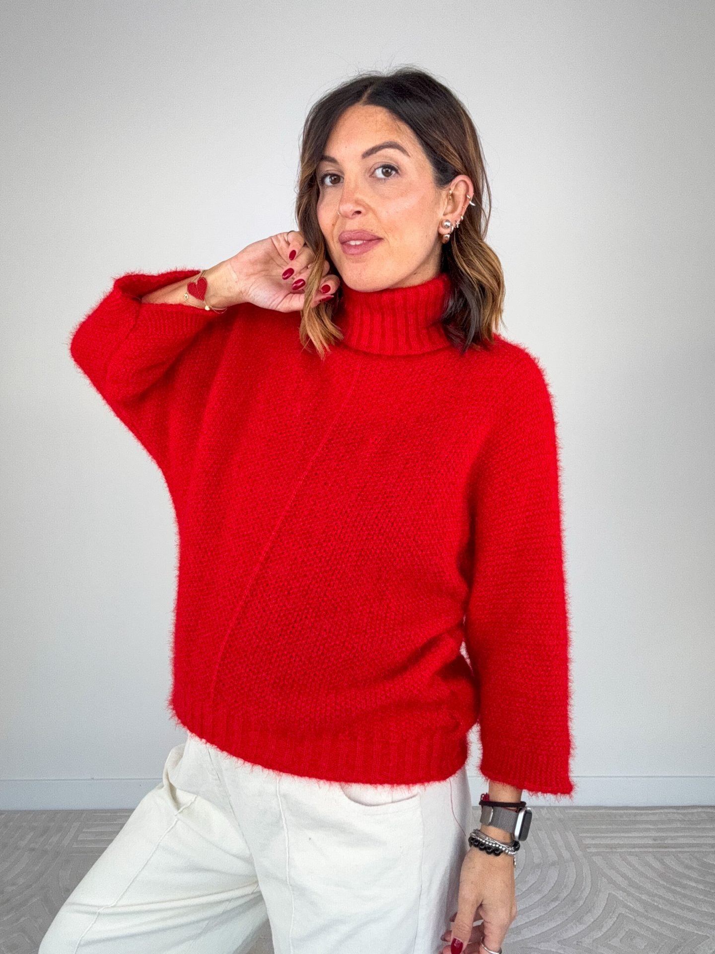 Pull Soffice Rosso - immagine 3