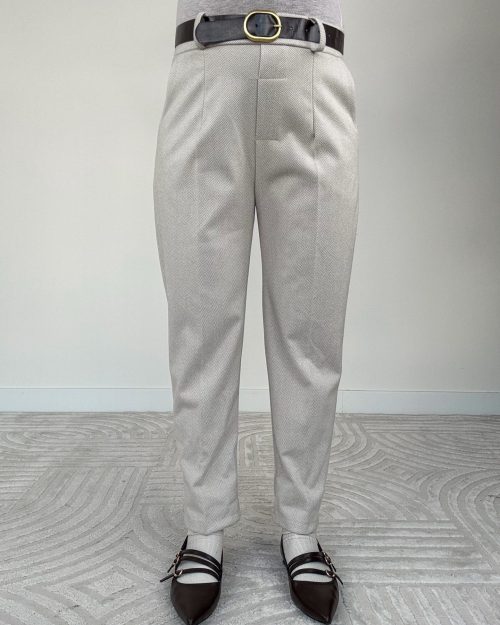 Panta Dublino Spinato Burro