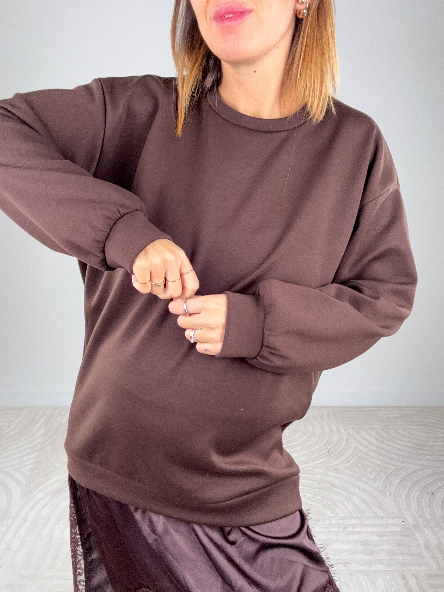 Abito Felpa Lingerie Ciocco - immagine 2