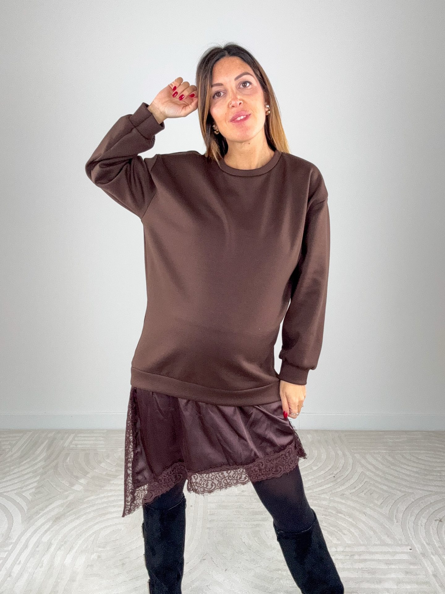 Abito Felpa Lingerie Ciocco