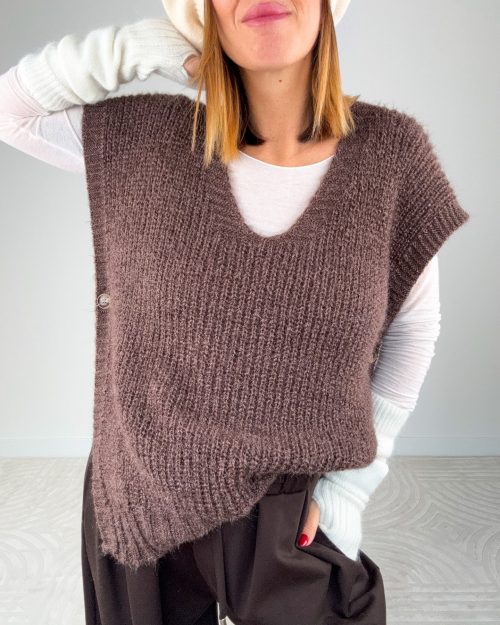 Gilet Fiammetta Ciocco