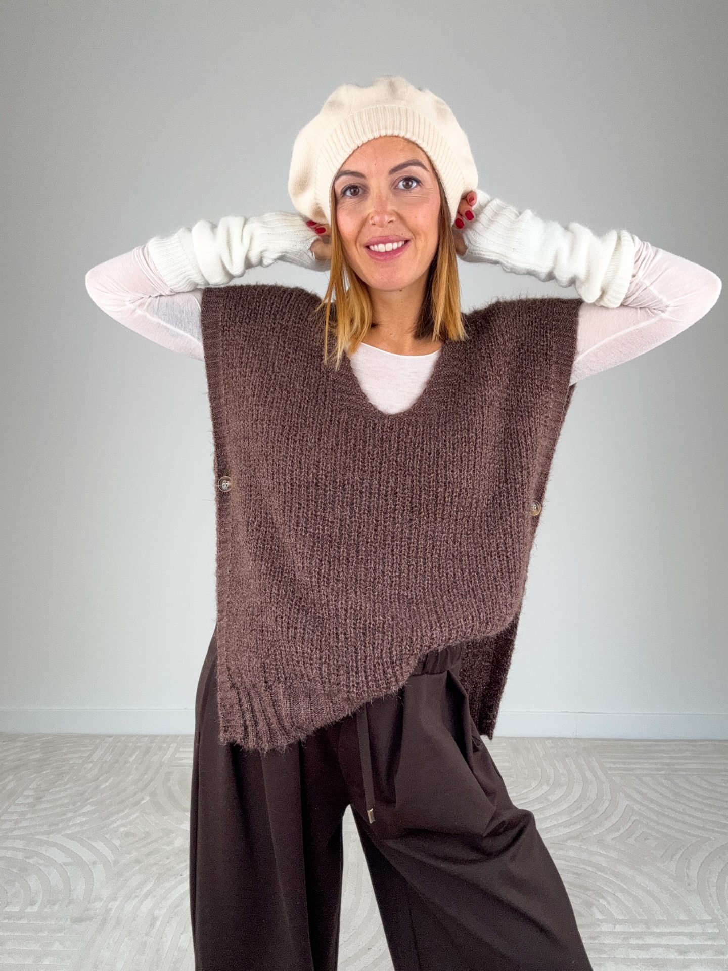 Gilet Fiammetta Ciocco - immagine 6