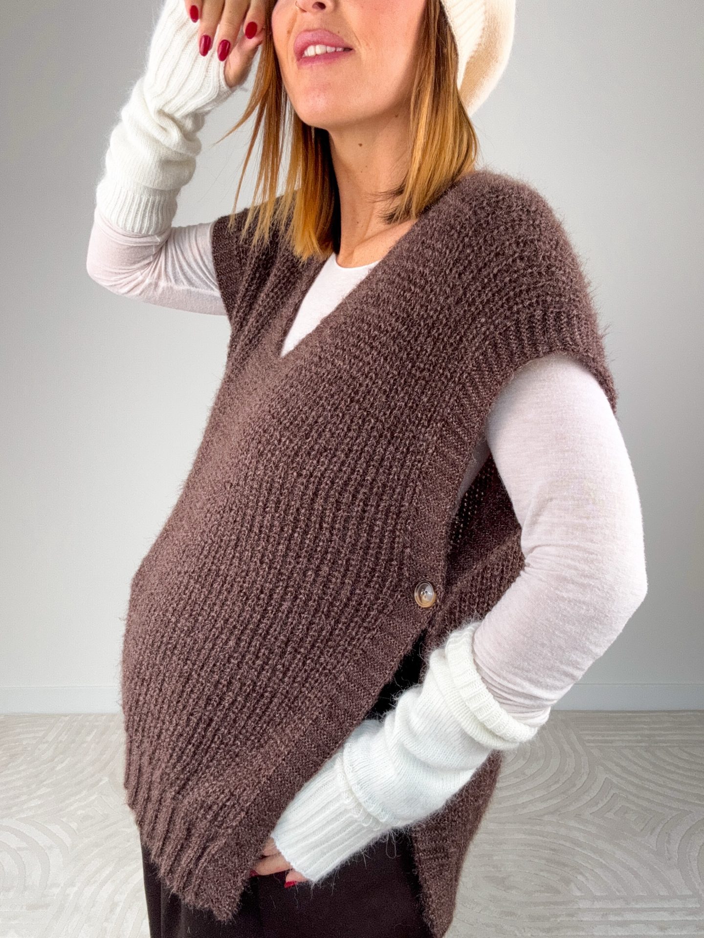 Gilet Fiammetta Ciocco - immagine 9