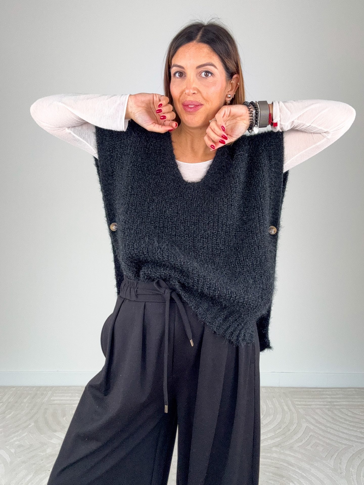 Gilet Fiammetta Nero