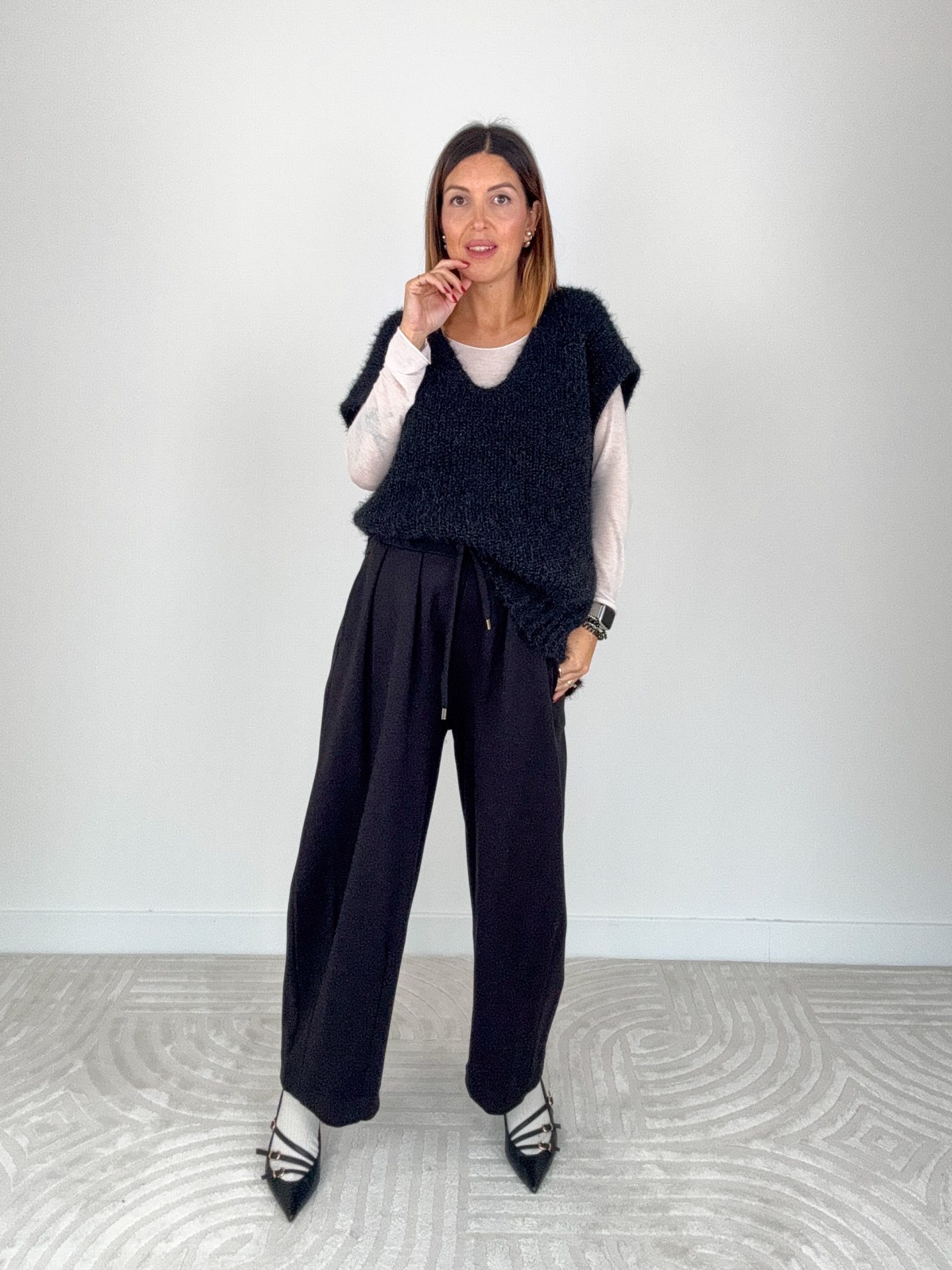 Gilet Fiammetta Nero - immagine 10