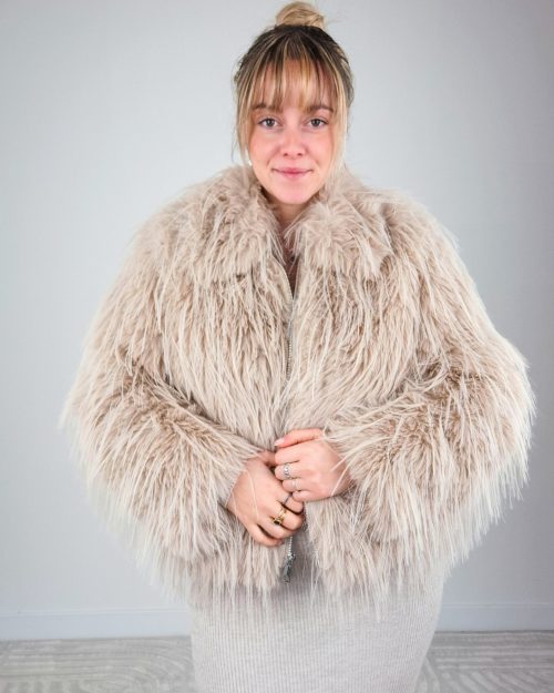 Eco Pelliccia Fedora Burro