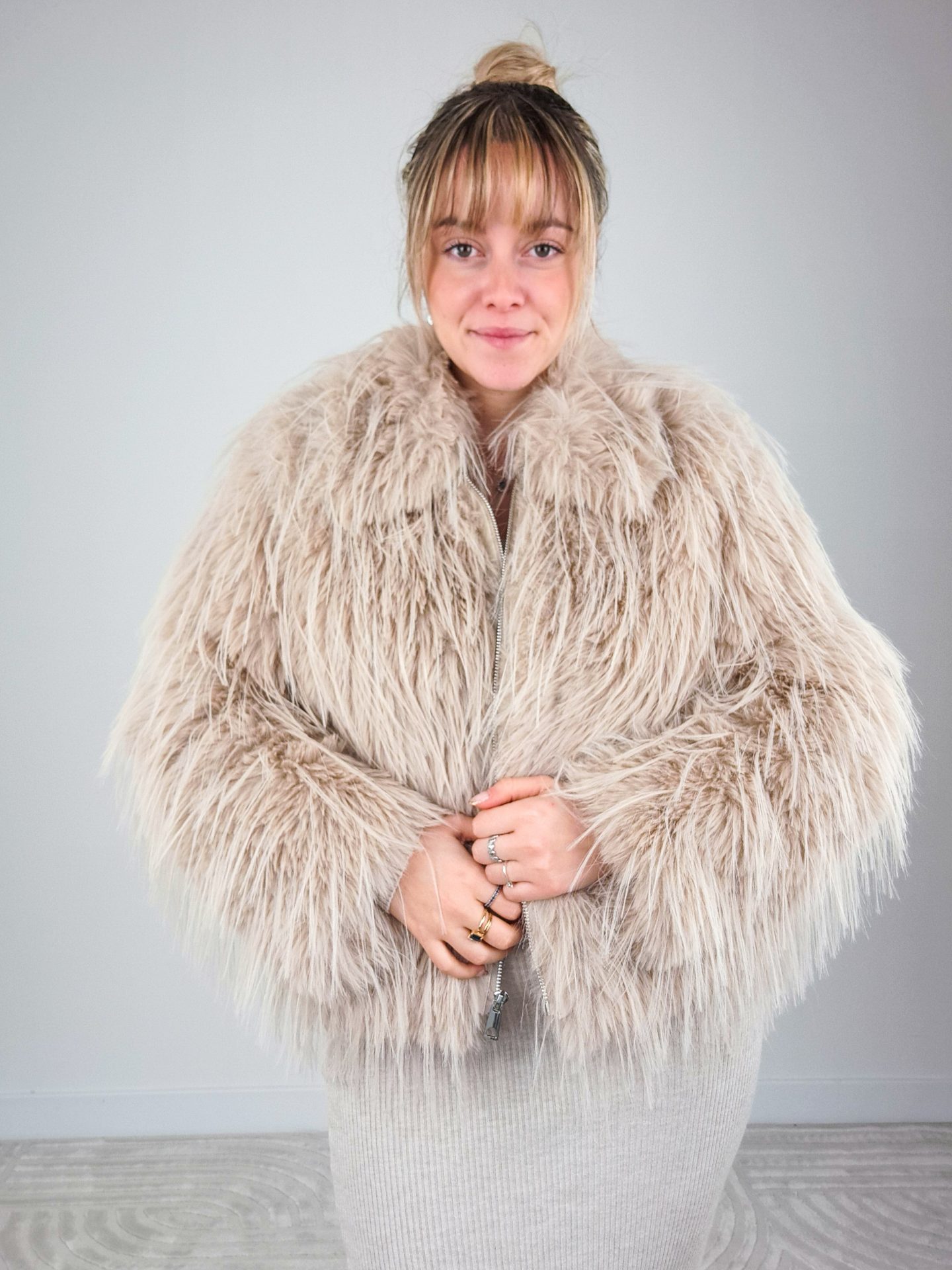 Eco Pelliccia Fedora Burro